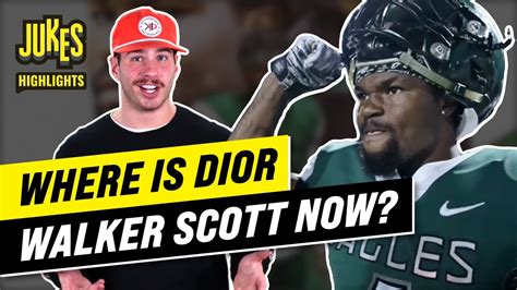 dior last chance u|Dior walker scott NFL draft.